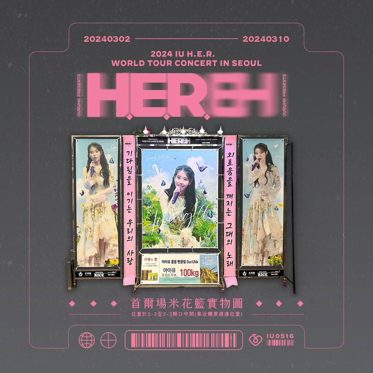 H.E.R.演唱會首爾場 米花籃